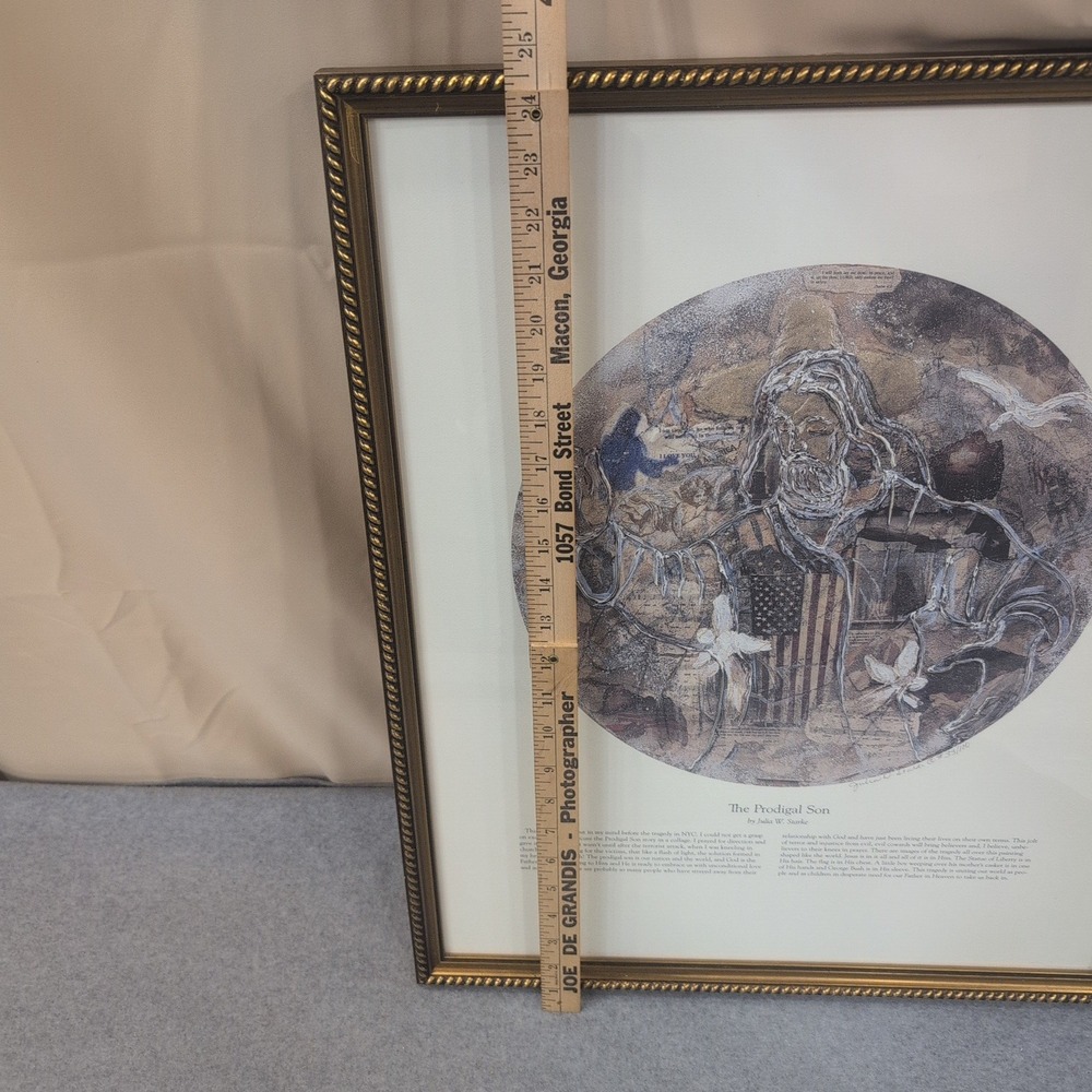 Julia W Starke The Prodigal Son Framed Signed Limited Edition Print 33/100 Art - Picture 6 of 8